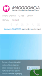 Mobile Screenshot of magodoncja.pl